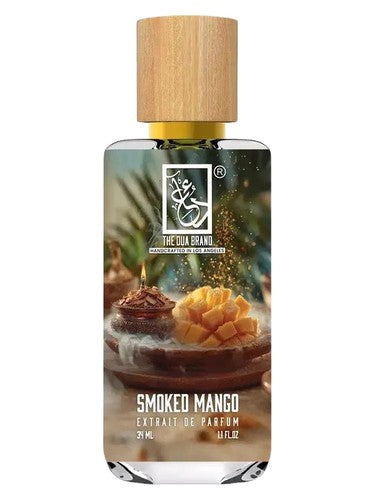 The Dua Brand Smoked Mango fragrance bottle