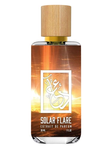 The Dua Brand Solar Flare fragrance bottle