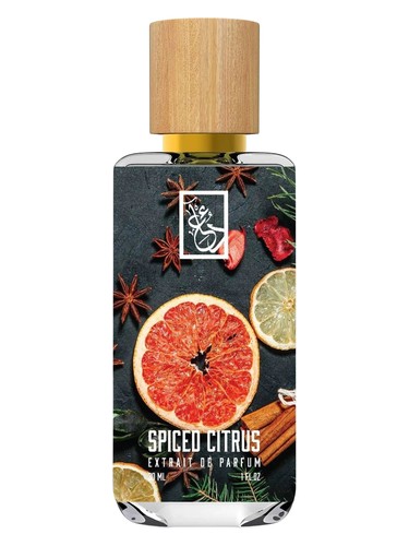The Dua Brand Spiced Citrus fragrance bottle