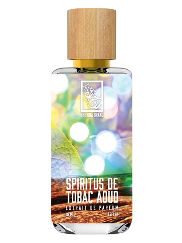 The Dua Brand Spiritus de Tobac Aoud fragrance bottle
