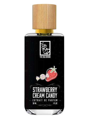 The Dua Brand Strawberry Cream Candy fragrance bottle