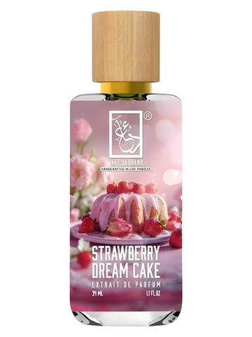 The Dua Brand Strawberry Dream Cake fragrance bottle