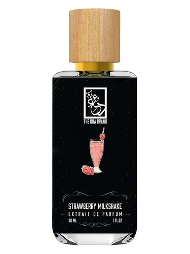 The Dua Brand Strawberry Milkshake fragrance bottle