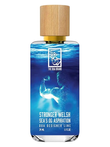 The Dua Brand Stronger Welsh Sea’s OG Aspiration fragrance bottle