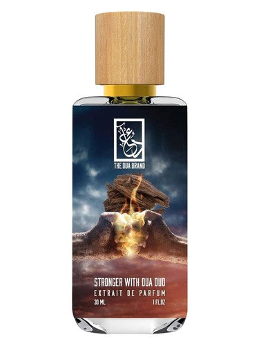 The Dua Brand Stronger With Dua Oud fragrance bottle