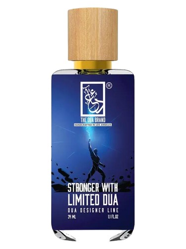 The Dua Brand Stronger with Limited Dua fragrance bottle