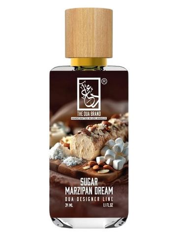 The Dua Brand Sugar Marzipan Dream fragrance bottle