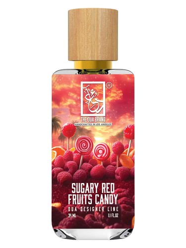 The Dua Brand Sugary Red Fruits Candy fragrance bottle