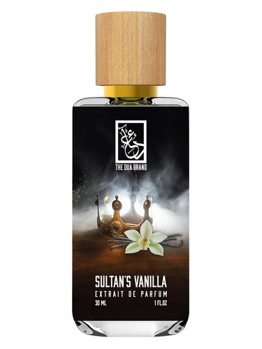 The Dua Brand Sultan’s Vanilla fragrance bottle