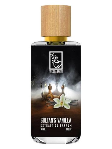 The Dua Brand Sultan’s Vanilla fragrance bottle