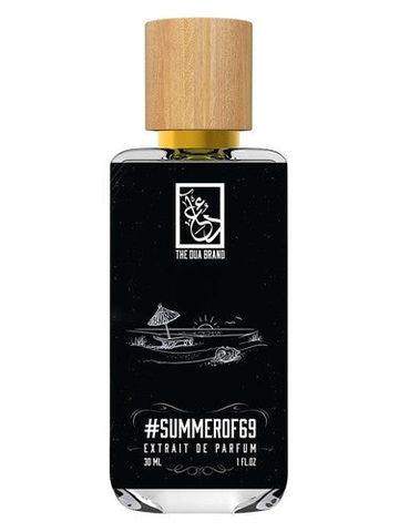 The Dua Brand #Summerof69 fragrance bottle
