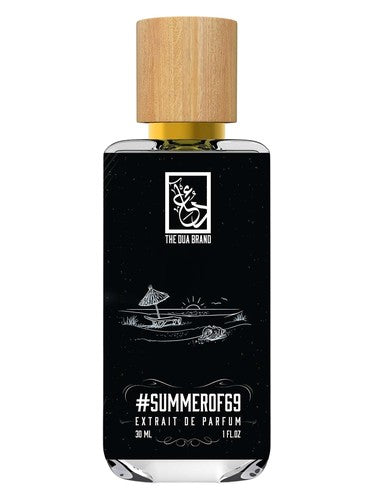The Dua Brand #Summerof69 fragrance bottle