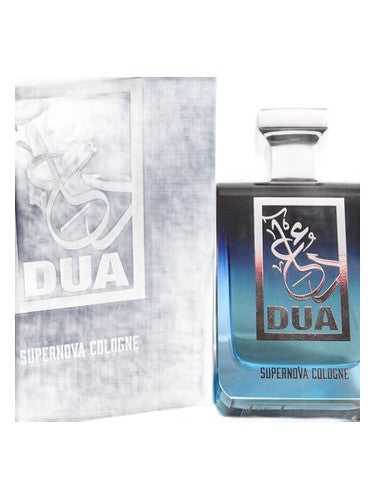 The Dua Brand Supernova Cologne Special Edition fragrance bottle