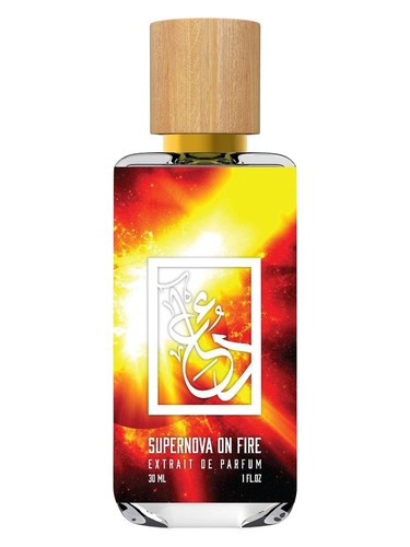 The Dua Brand Supernova on Fire fragrance bottle