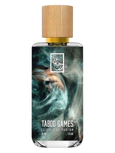 The Dua Brand Taboo Games fragrance bottle