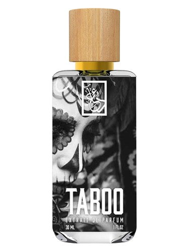 The Dua Brand Taboo fragrance bottle