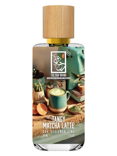 The Dua Brand Tangy Matcha Latte fragrance bottle