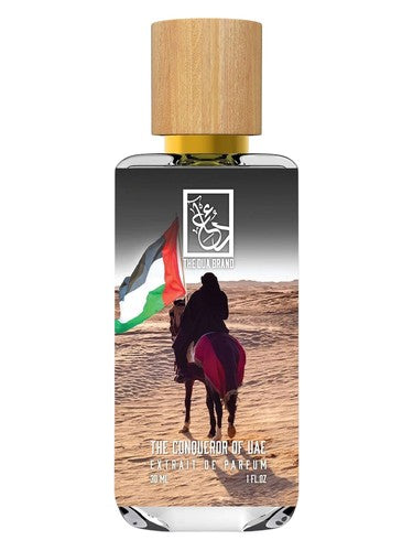 The Dua Brand The Conqueror of UAE fragrance bottle
