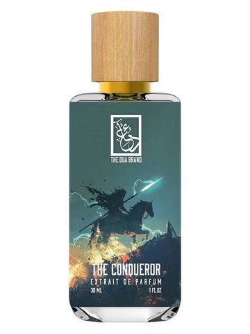 The Dua Brand The Conqueror fragrance bottle