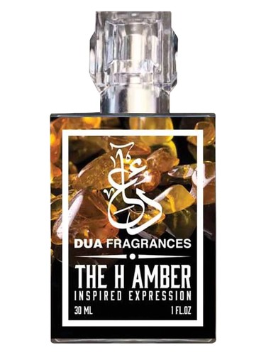 The Dua Brand The H Amber fragrance bottle