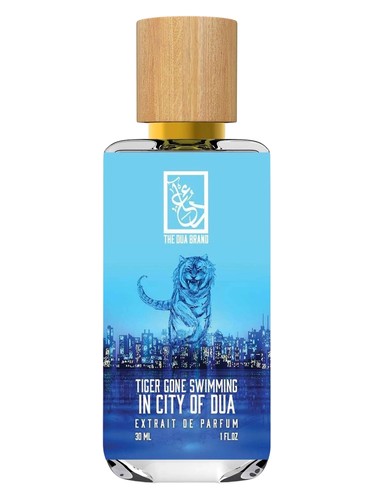 The Dua Brand Tiger Gone Swimming In City Of Dua fragrance bottle