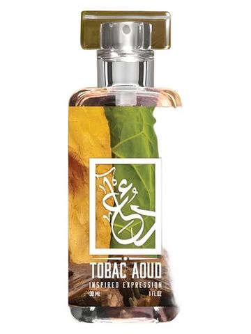 The Dua Brand Tobac Aoud fragrance bottle