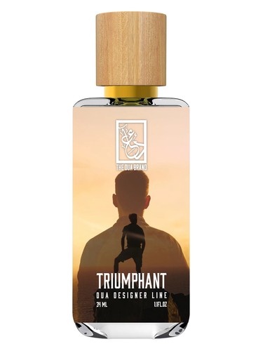 The Dua Brand Triumphant fragrance bottle