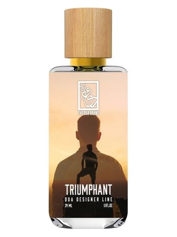 The Dua Brand Triumphant fragrance bottle
