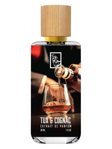 The Dua Brand Tux & Cognac fragrance bottle