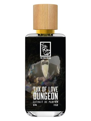 The Dua Brand Tux of Love Dungeon fragrance bottle