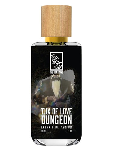 The Dua Brand Tux of Love Dungeon fragrance bottle