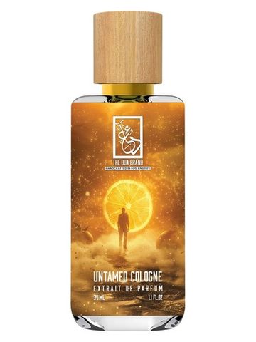 The Dua Brand Untamed Cologne fragrance bottle