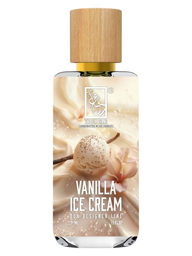 The Dua Brand Vanilla Ice Cream fragrance bottle