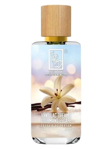 The Dua Brand Vanillac Dreams Gourmand Escape fragrance bottle