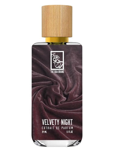 The Dua Brand Velvety Night fragrance bottle