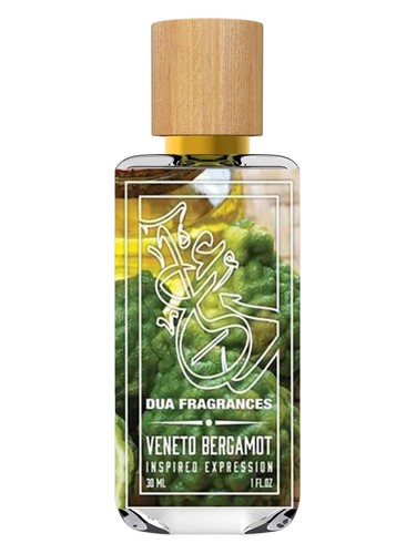 The Dua Brand Veneto Bergamot fragrance bottle