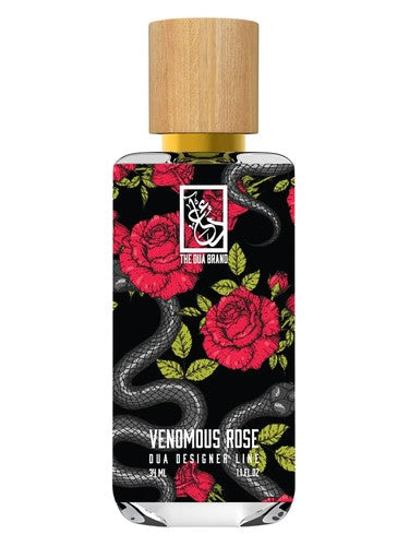 The Dua Brand Venomous Rose fragrance bottle