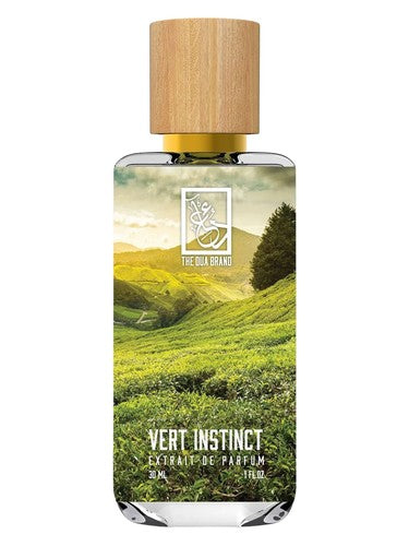 The Dua Brand Vert Instinct fragrance bottle