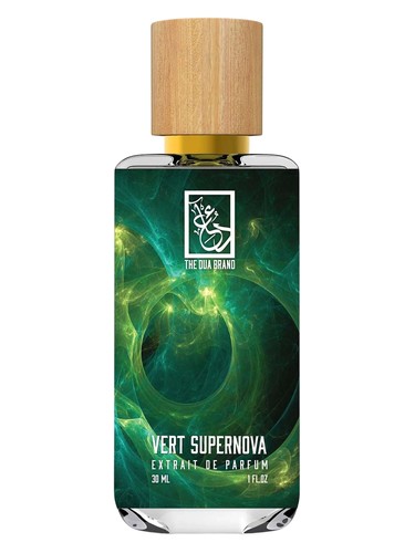 The Dua Brand Vert Supernova fragrance bottle