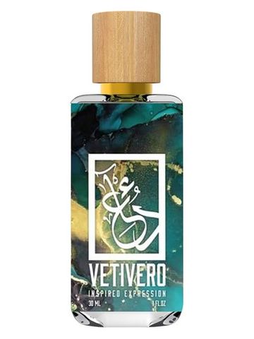 The Dua Brand Vetivero fragrance bottle