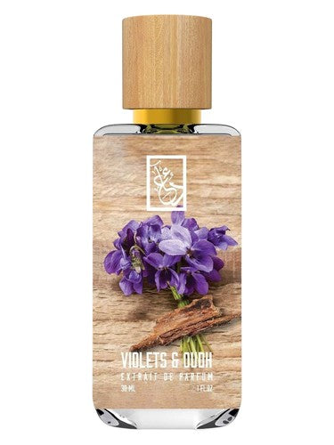 The Dua Brand Violets & Oudh fragrance bottle