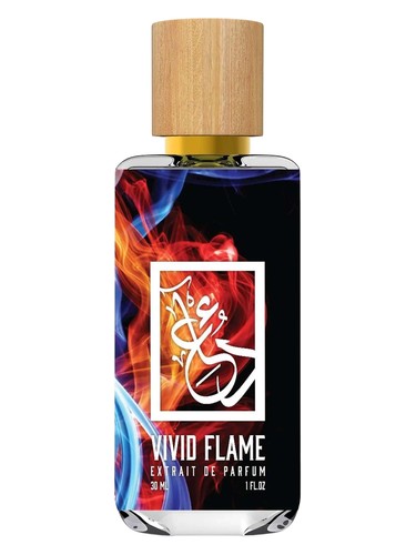 The Dua Brand Vivid Flame fragrance bottle