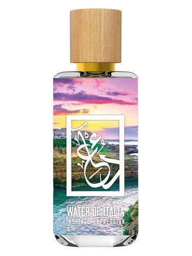 The Dua Brand Water of Italia fragrance bottle