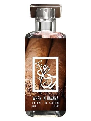 The Dua Brand When in Havana fragrance bottle