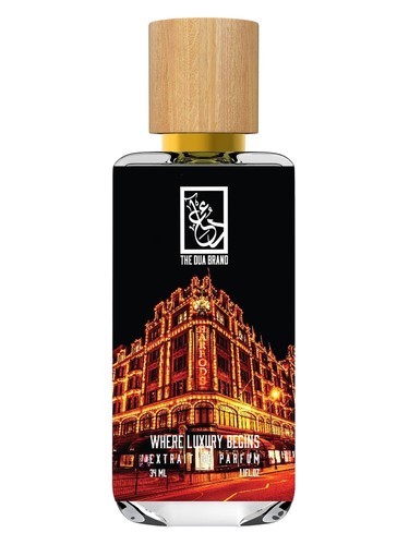 The Dua Brand Where Luxury Begins fragrance bottle