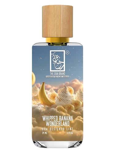 The Dua Brand Whipped Banana Wonderland fragrance bottle