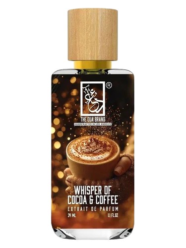 The Dua Brand Whisper of Cocoa & Coffee fragrance bottle