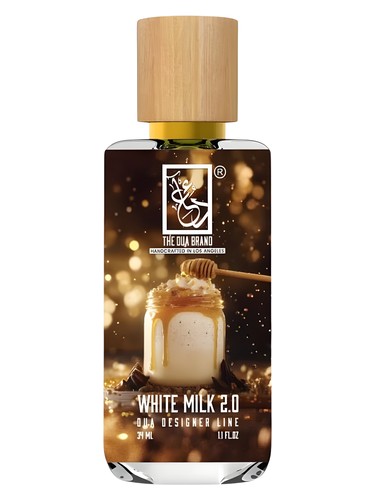 The Dua Brand White Milk 2.0 fragrance bottle
