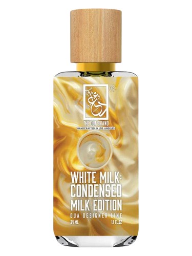 The Dua Brand White Milk: Condensed Milk Edition fragrance bottle