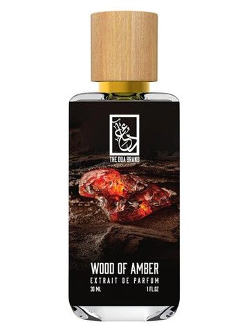 The Dua Brand Wood Of Amber fragrance bottle